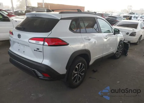 2025 Toyota Corolla Cross Hybrid Se from USA, damaged, VIN 7MUFBABG9SV073877